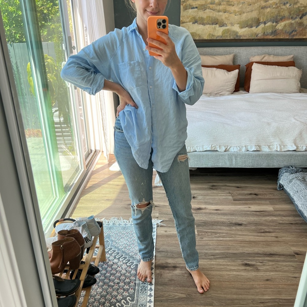 LEVI’S 501 SKINNY DISTRESSED